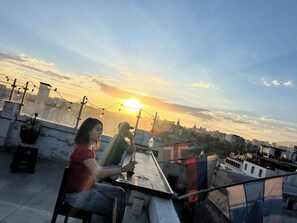 Rooftop terrace