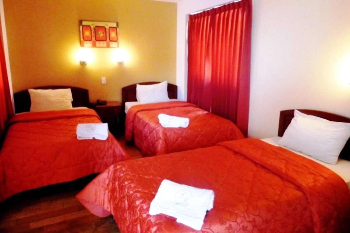 Down duvets, Select Comfort beds, in-room safe, free WiFi