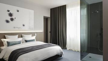 Quarto casal | Vista para o pátio