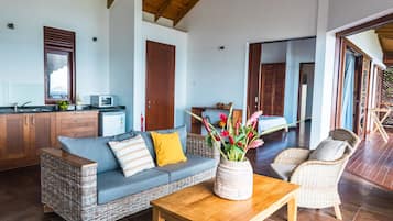 Villa, 1 Schlafzimmer, Meerblick | Eigene Küche | Kühlschrank, Mikrowelle, Herdplatte, Wasserkocher mit Kaffee-/Teezubehör