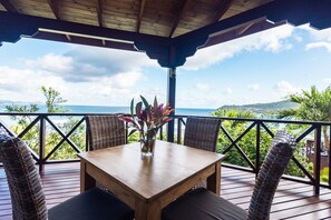 Villa, 1 Bedroom, Ocean View | Terrace/patio - Villas de Jardin (Mahé Island)