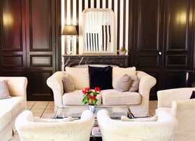 Zona de estar del vestíbulo