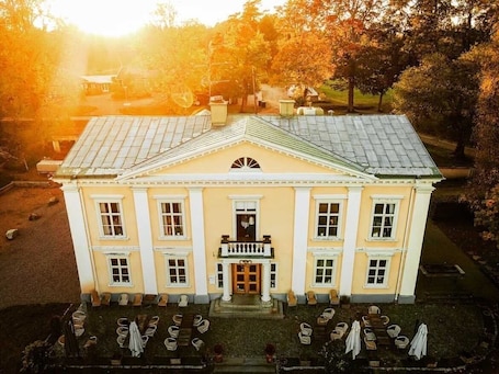 Fachada de la propiedad. Asa Herrgård