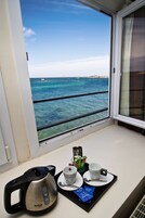 Deluxe Double Room, Sea View | Premium bedding, memory foam beds, in-room safe, individually decorated