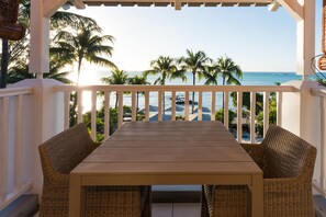 Studio, Sea View | Balcony view - Mon Choisy Beach R. (Mont Choisy)