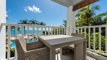 Studio, sjøutsikt | Utsikt fra balkong