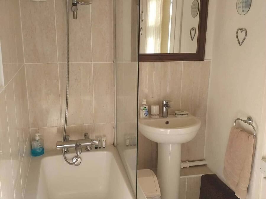 Suite, mit Bad (2 Adults and 1 Child) | Badezimmer