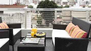 Vista del balcón