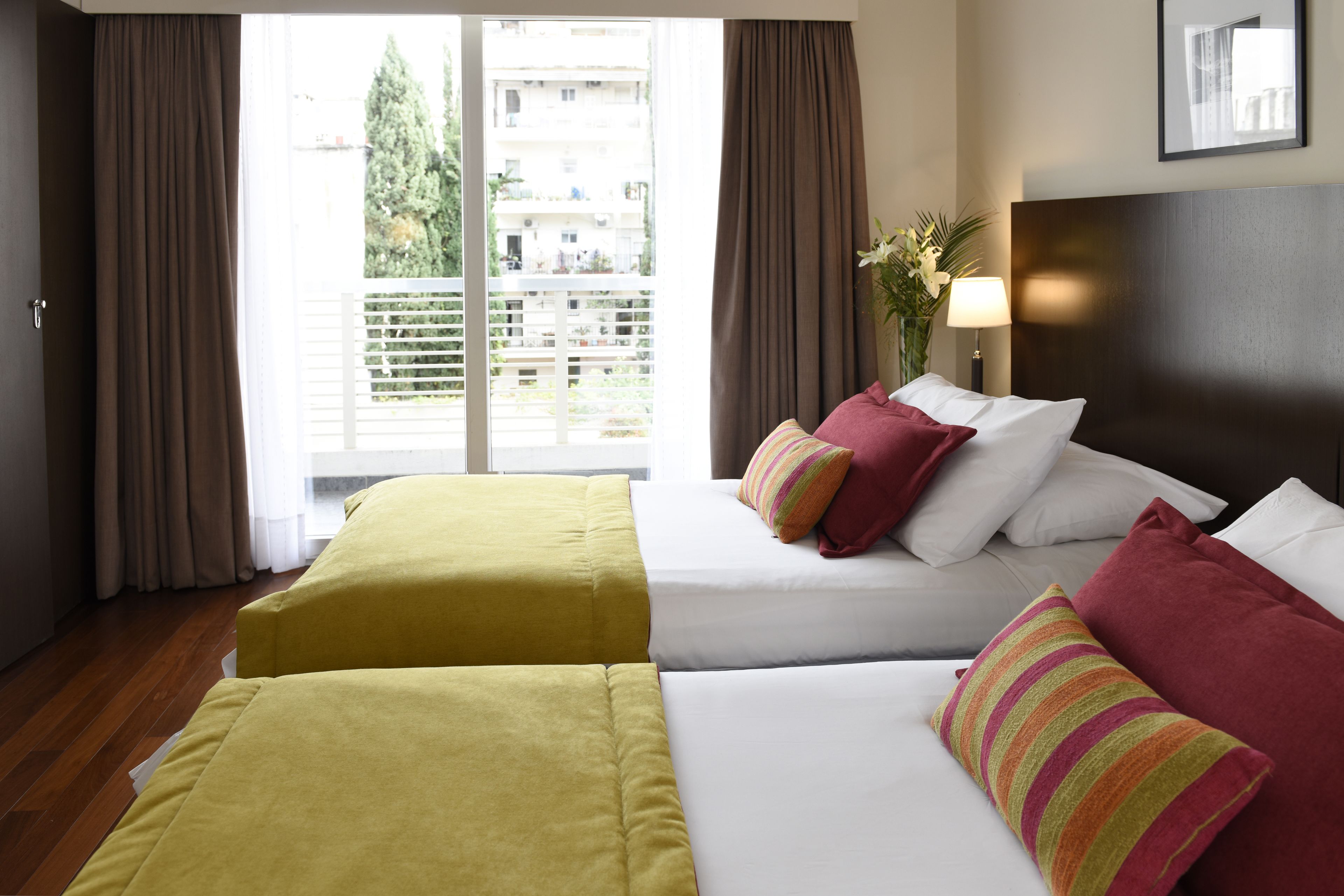 junior triple room | balcony view