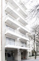 Fassade der Unterkunft