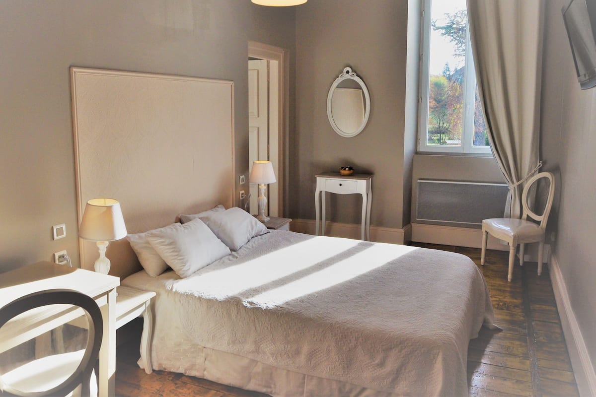 Standard-Doppelzimmer, mit Bad, Gartenblick (Victoria)