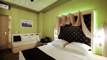 Suite, 1 soverom (Guzel) | Sengetøy i egyptisk bomull, sengetøy av topp kvalitet og safe på rommet