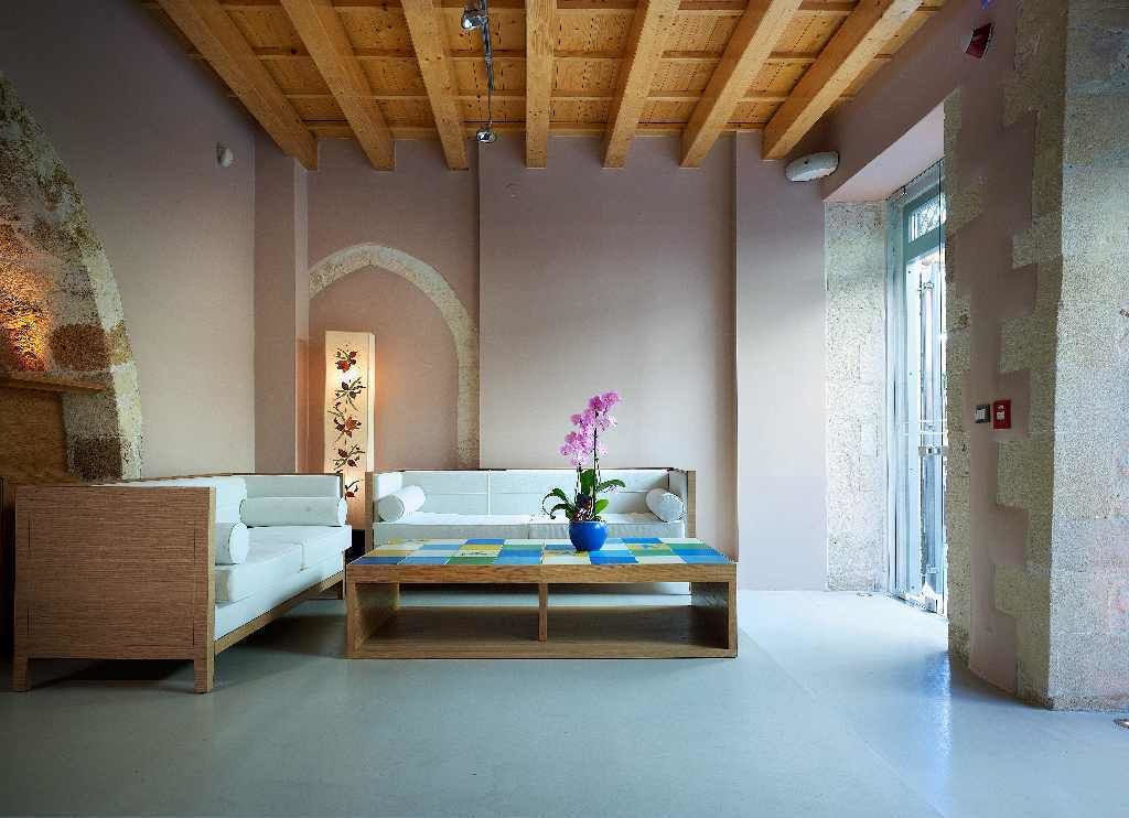 Sitteområde i lobbyen