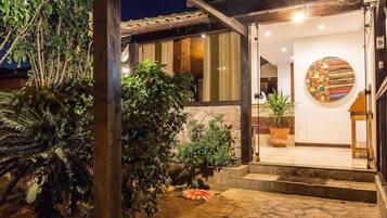 Blick von der Unterkunft