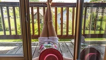 Basic Double Room, 1 Double Bed | View from room