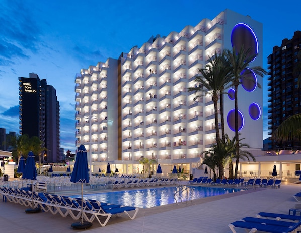 Voorkant van accommodatie