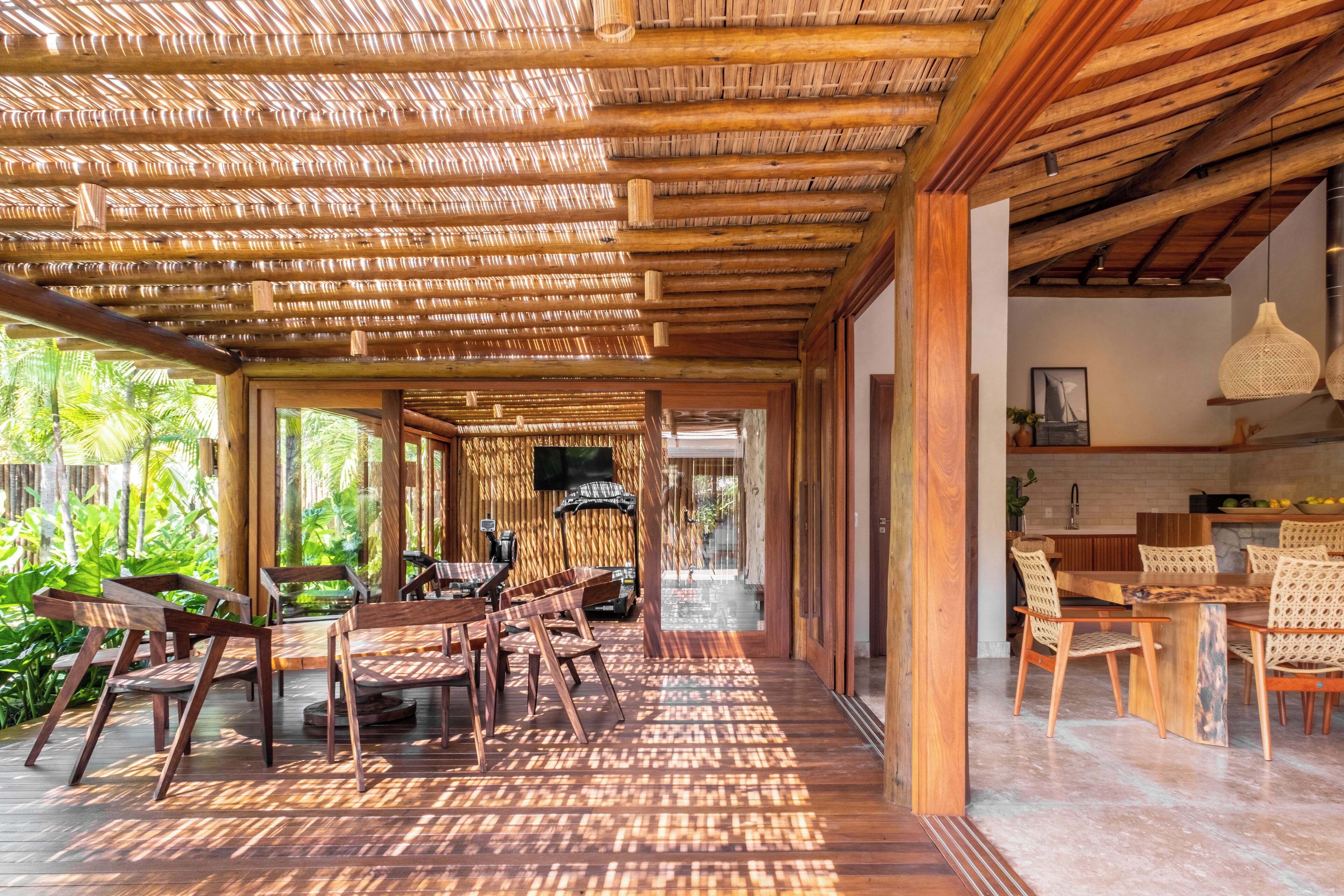 deluxe villa | living area