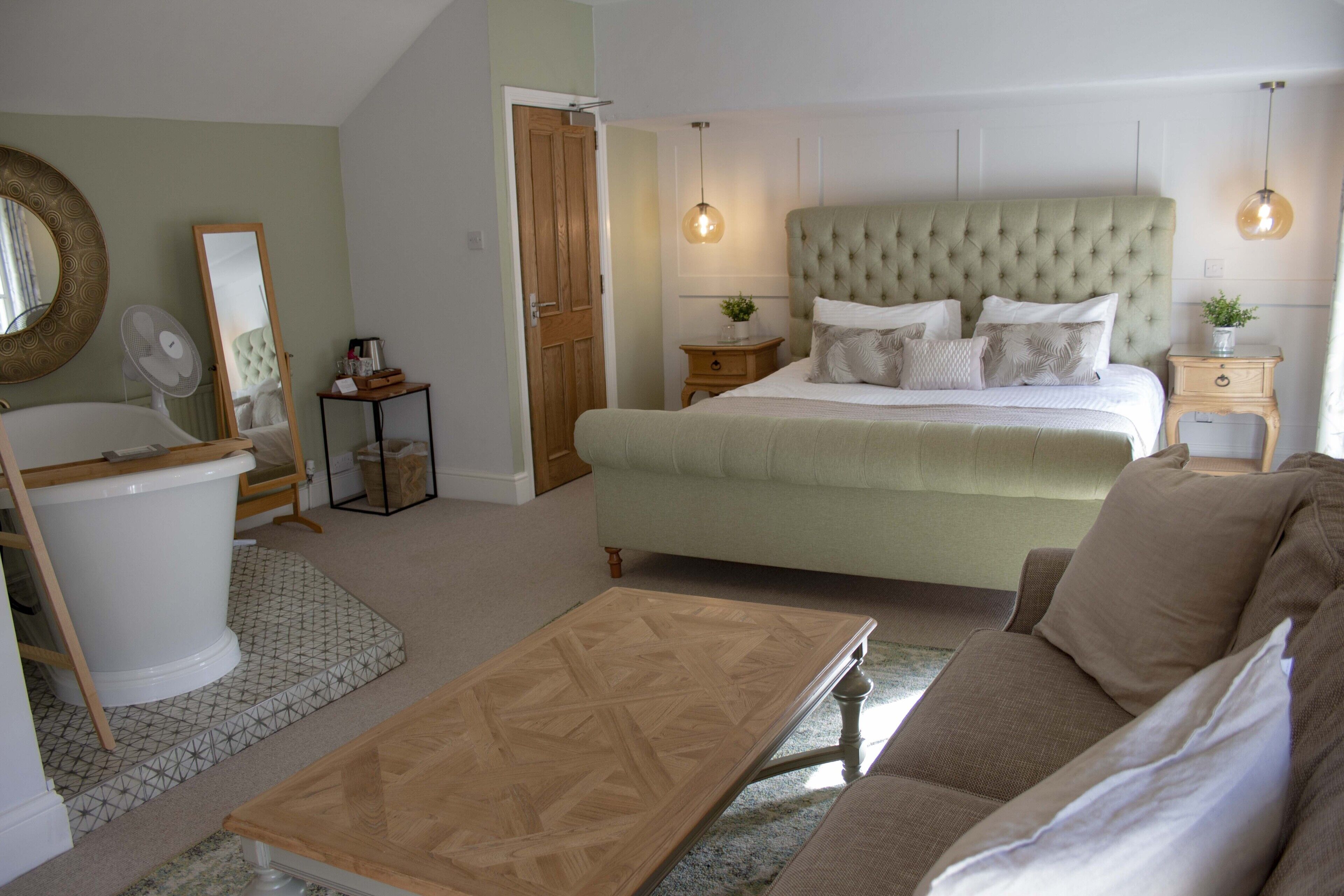 套房, 獨立浴室