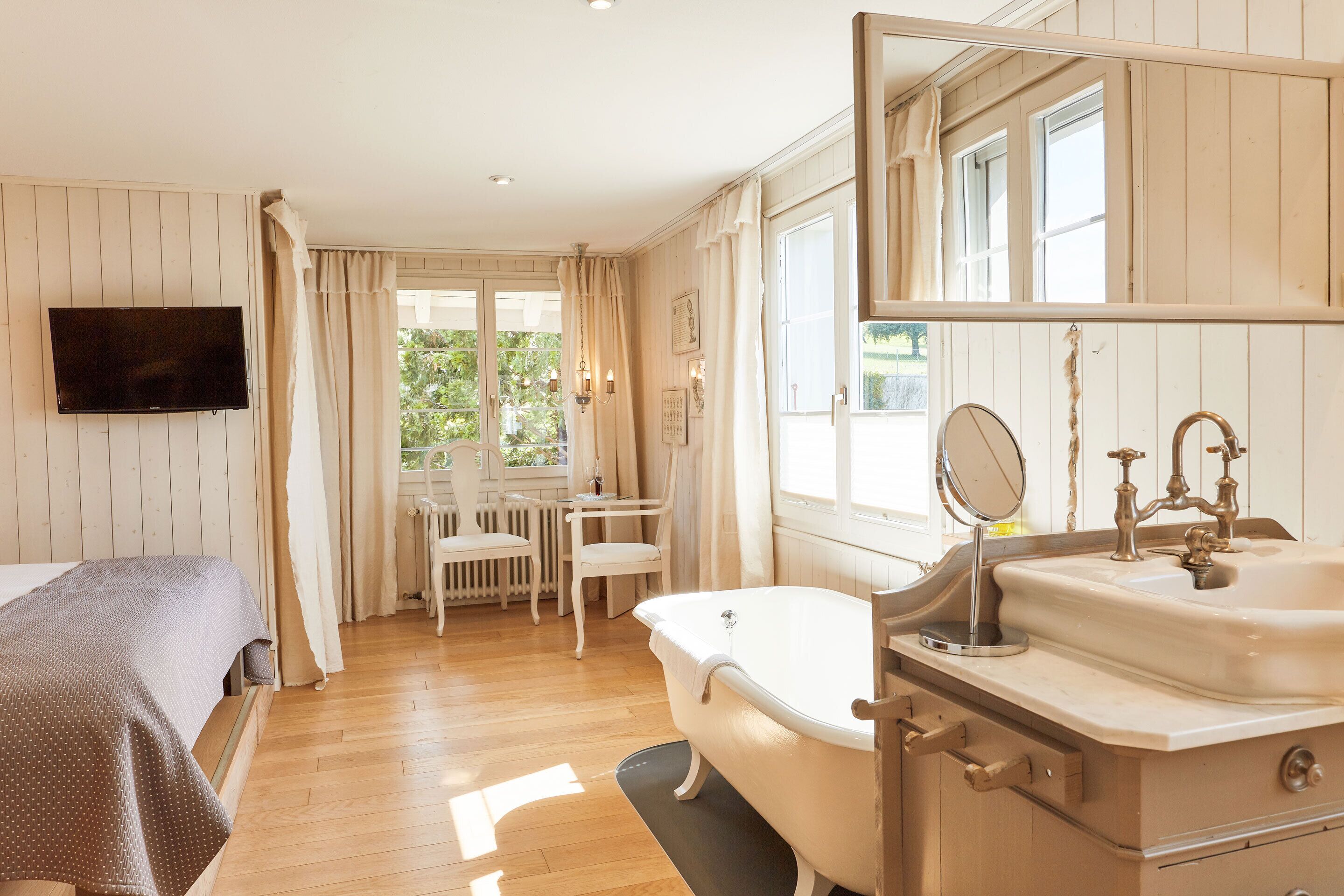 deluxe double room | view from room