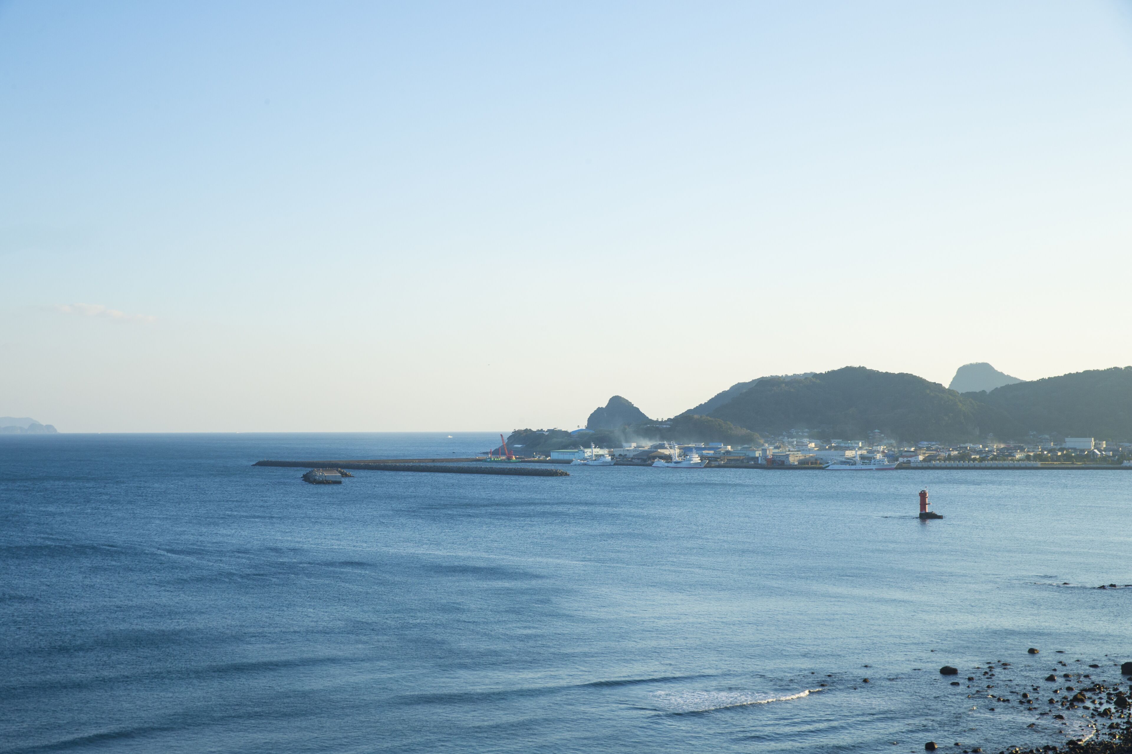 western-style room with panorama view of kagoshima bay - high floor | 1 bedroom, in-room safe, blackout curtains, iron/ironing board