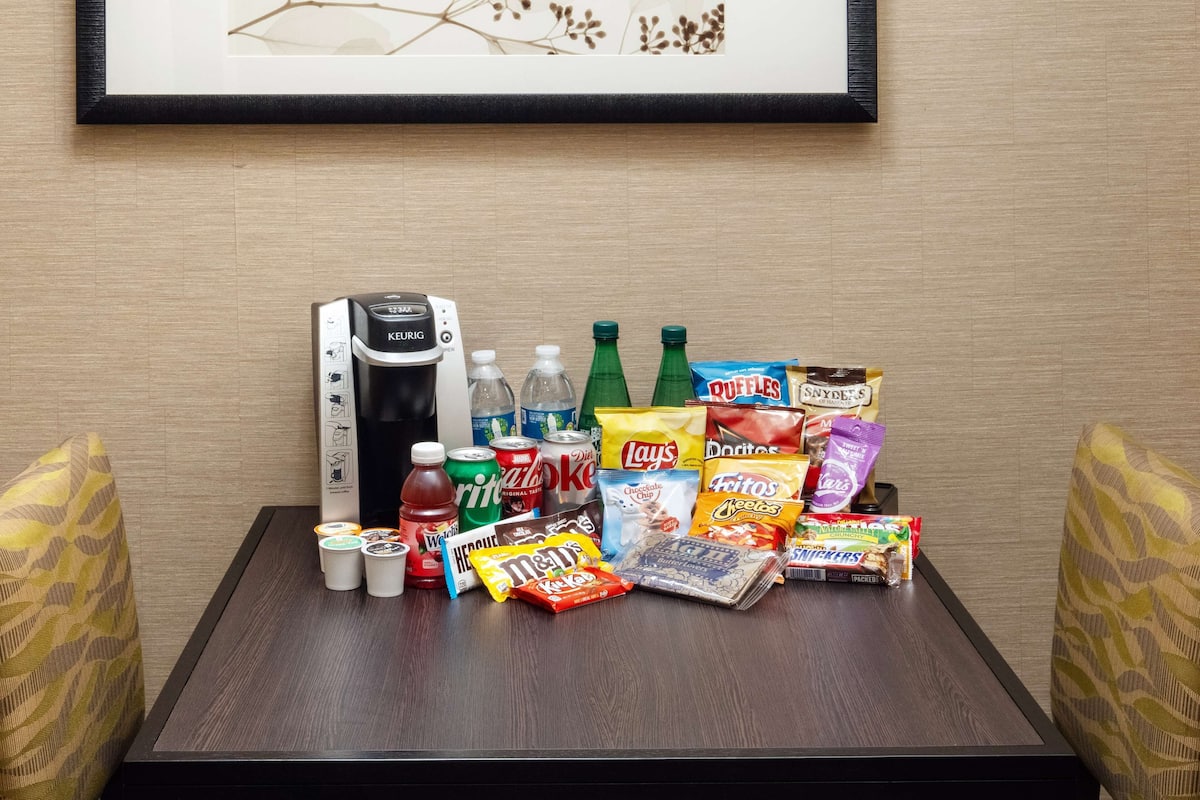 50-inch flat-screen TV with cable channels, TV, Netflix