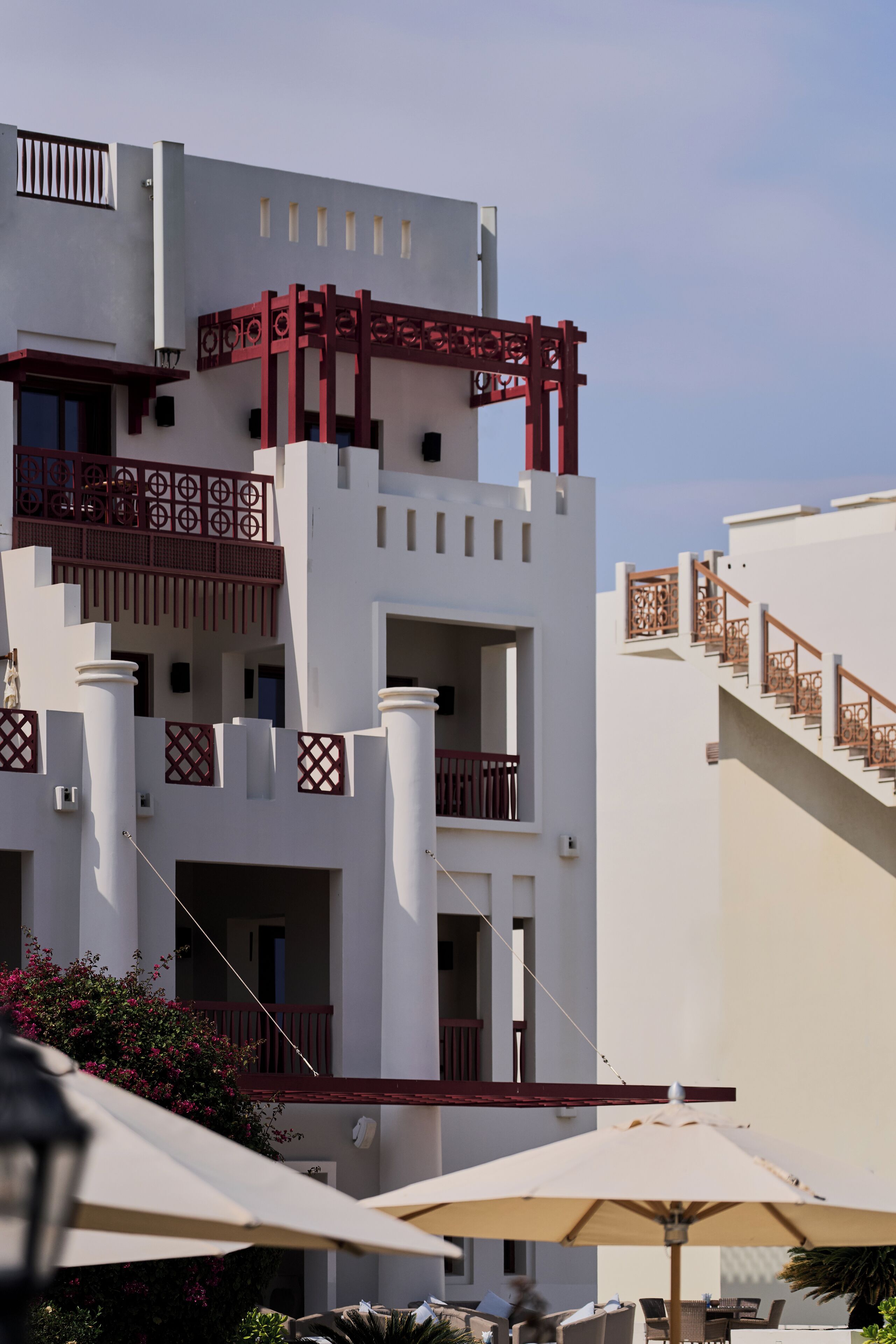 front of property – evening/night