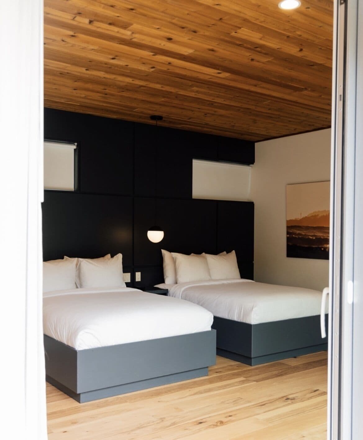 premium studio, 2 double beds, ocean view | egyptian cotton sheets, premium bedding, pillow-top beds, minibar