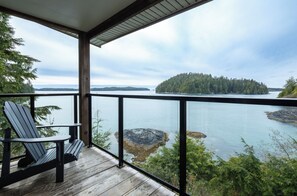 Deluxe Studio, 1 King Bed, Ocean View | View from room - Duffin Cove Oceanfront Lodging (Tofino)