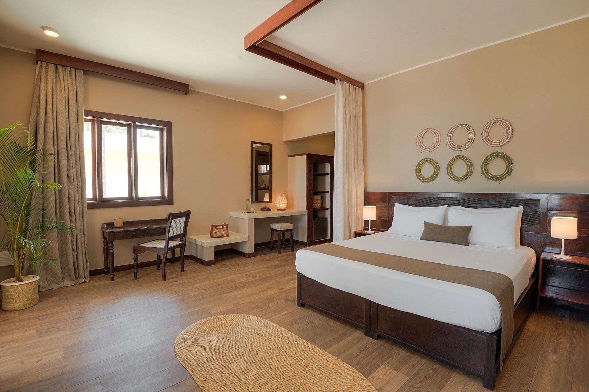 Sea View Beach Villa | Premium bedding, minibar, in-room safe, desk