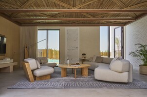 Superior Villa | Living area | LCD TV