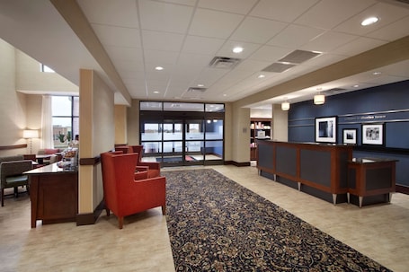 Reception. Hampton Inn & Suites Charles Town