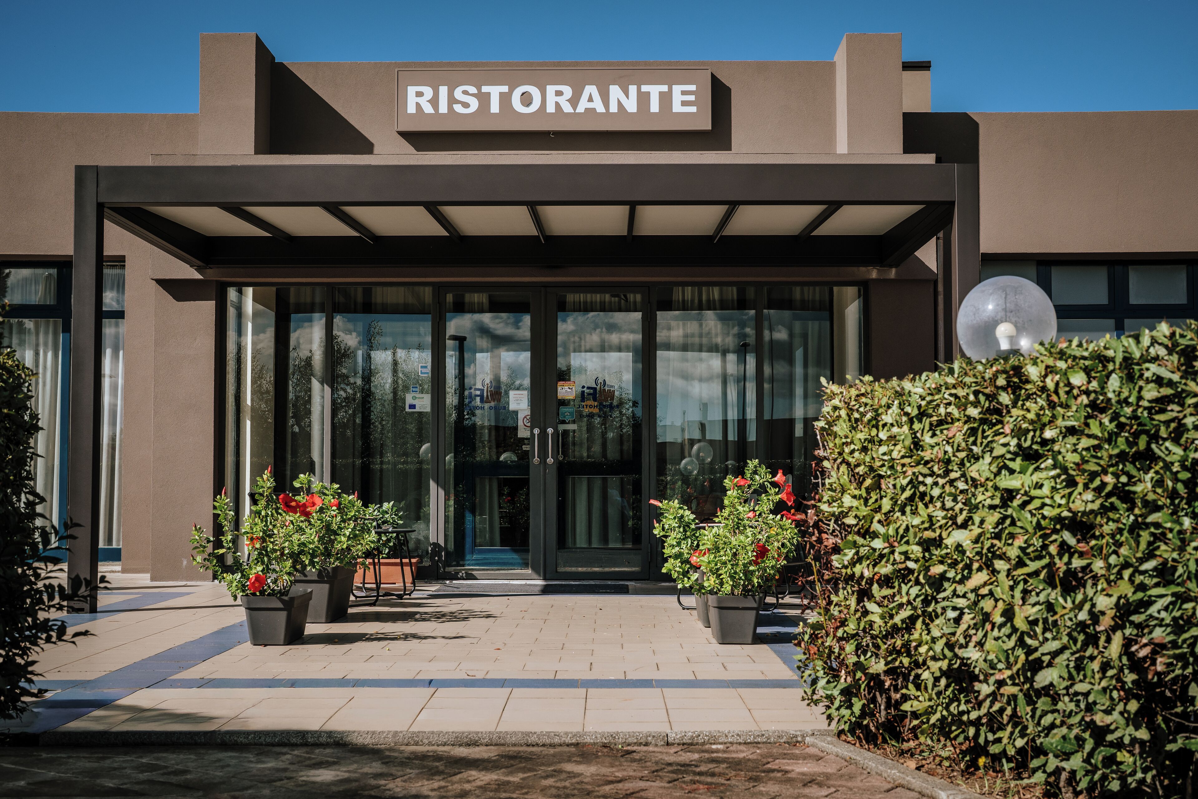 Fassade der Unterkunft