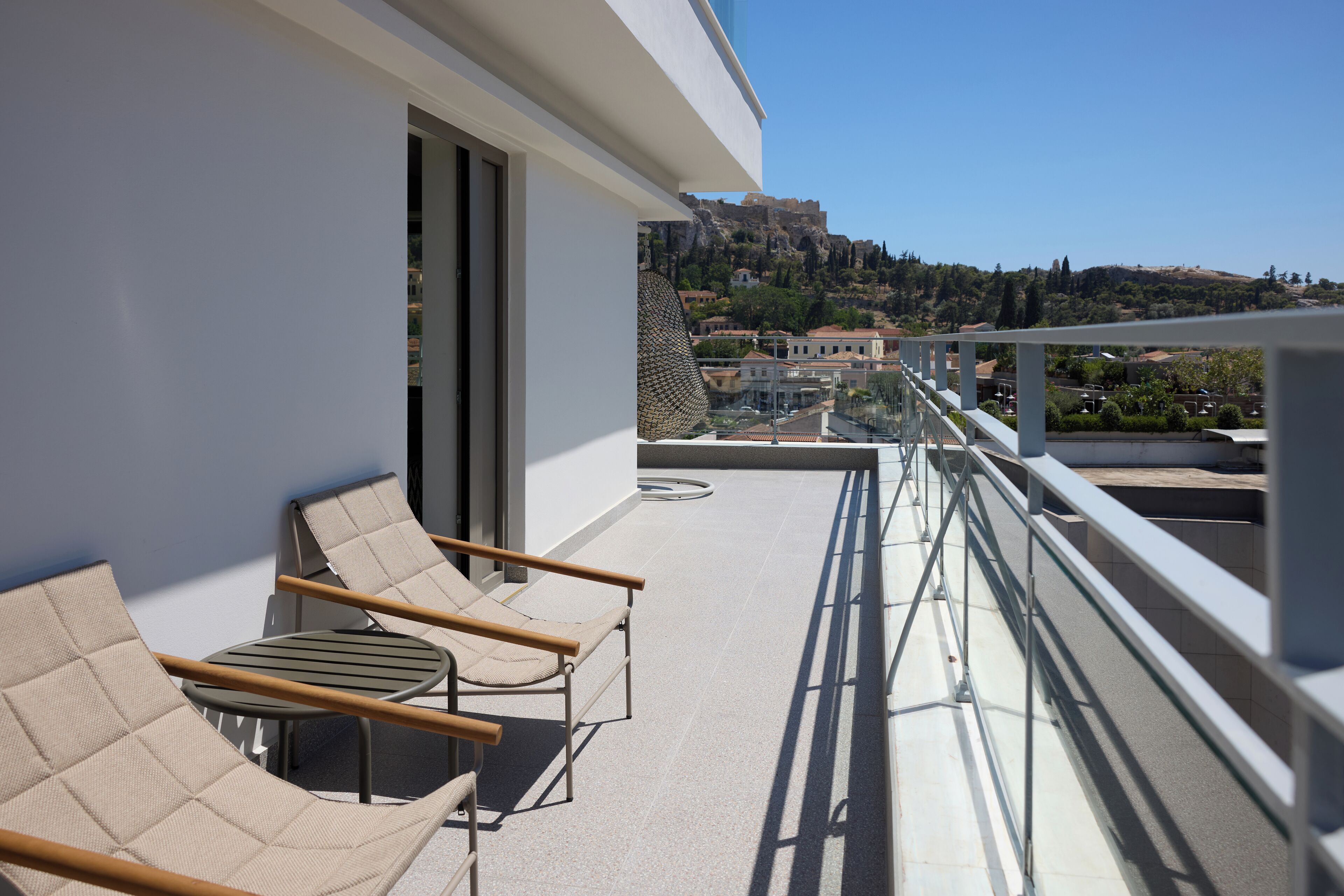 Gaia Suite Acropolis View | Ropa de cama hipoalergénica, camas Select Comfort y minibar 