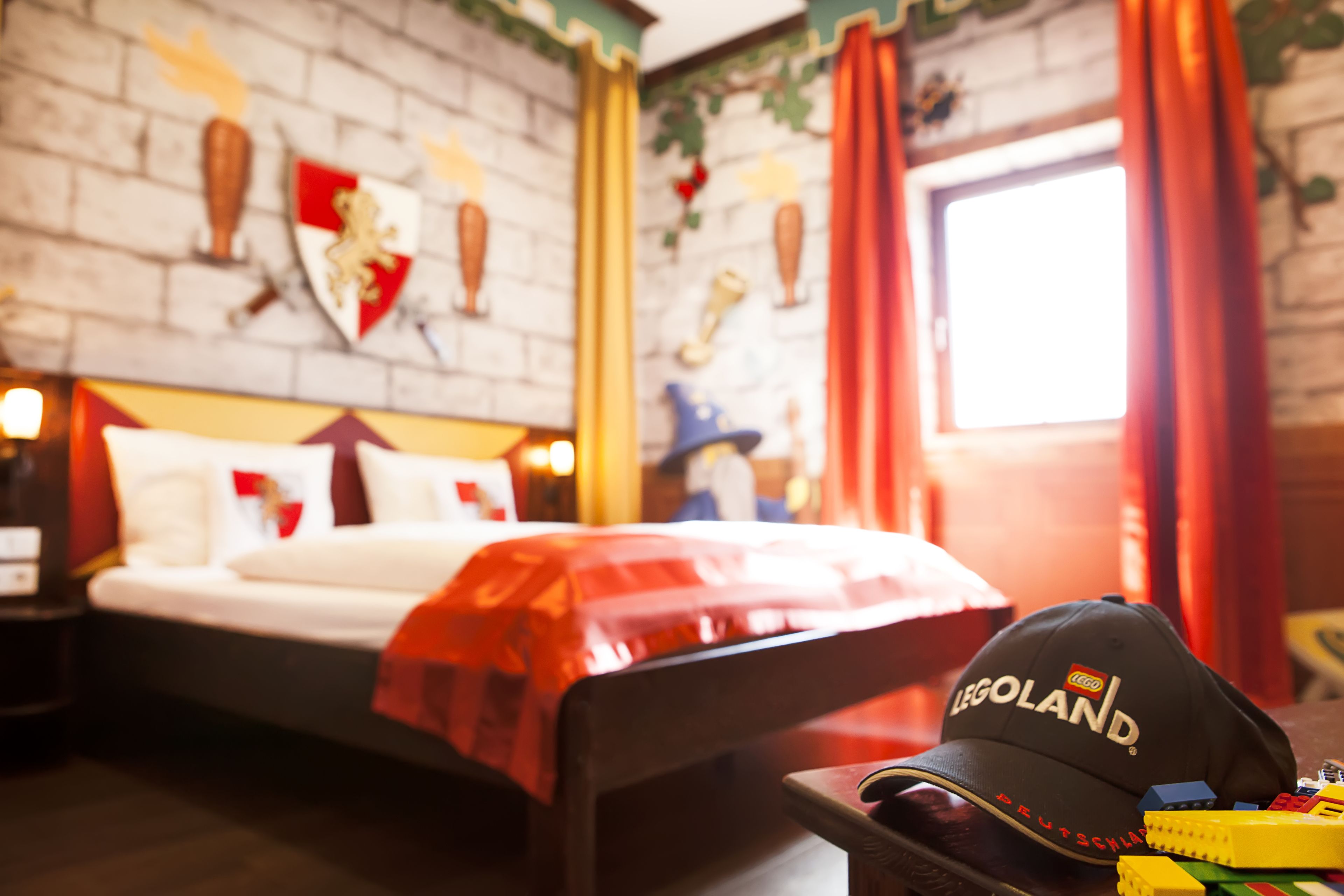 hypo-allergenic bedding, individually decorated, individually furnished