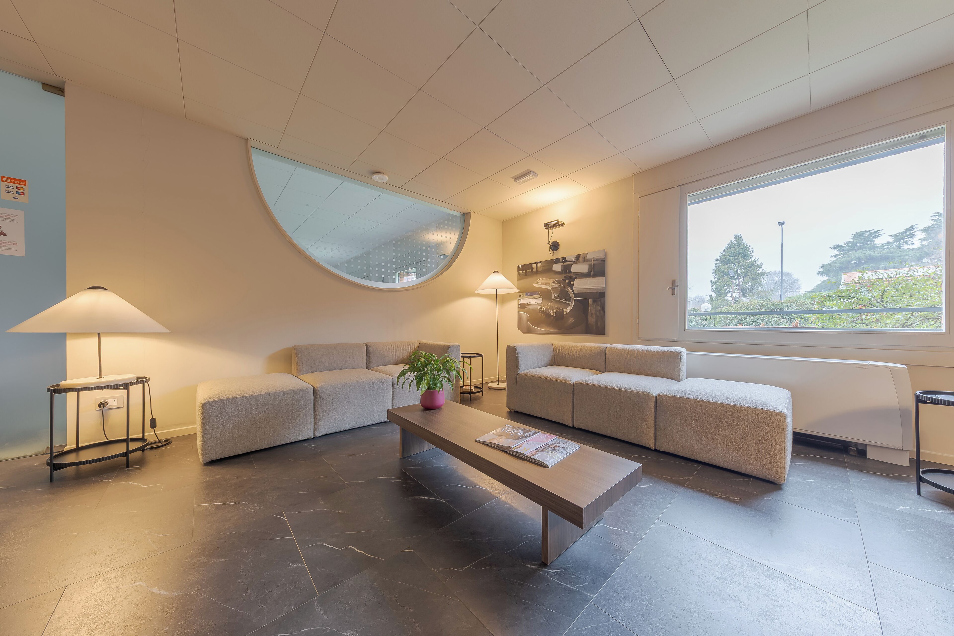 Sitzecke in der Lobby