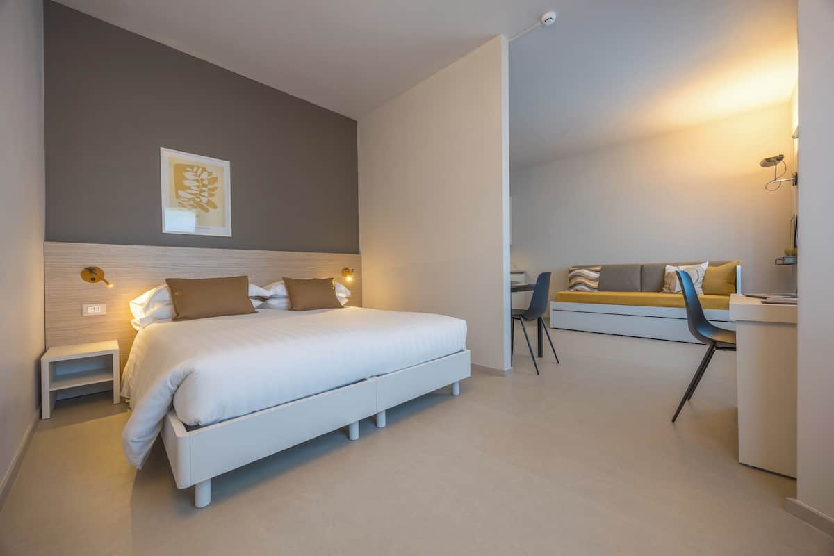 Desk, iron/ironing board (on request), free WiFi, bed sheets
