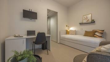 Yhden hengen classic-huone | 1 makuuhuone, työpöytä, silitysrauta/-lauta, ilmainen Wi-Fi