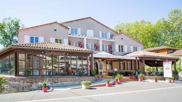 Voorkant van accommodatie