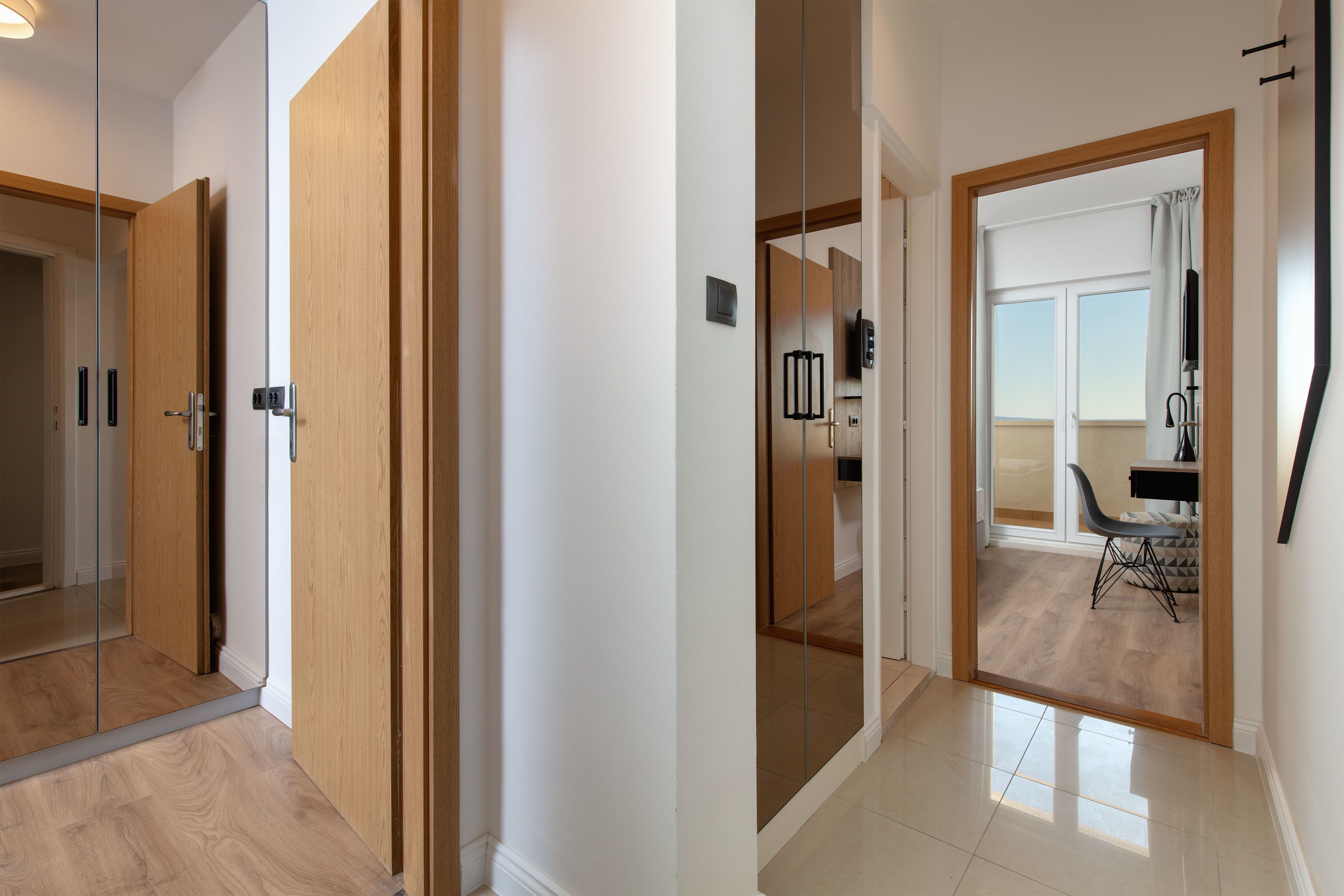 quadruple room, sea view | in-room safe, desk, blackout curtains, free wifi