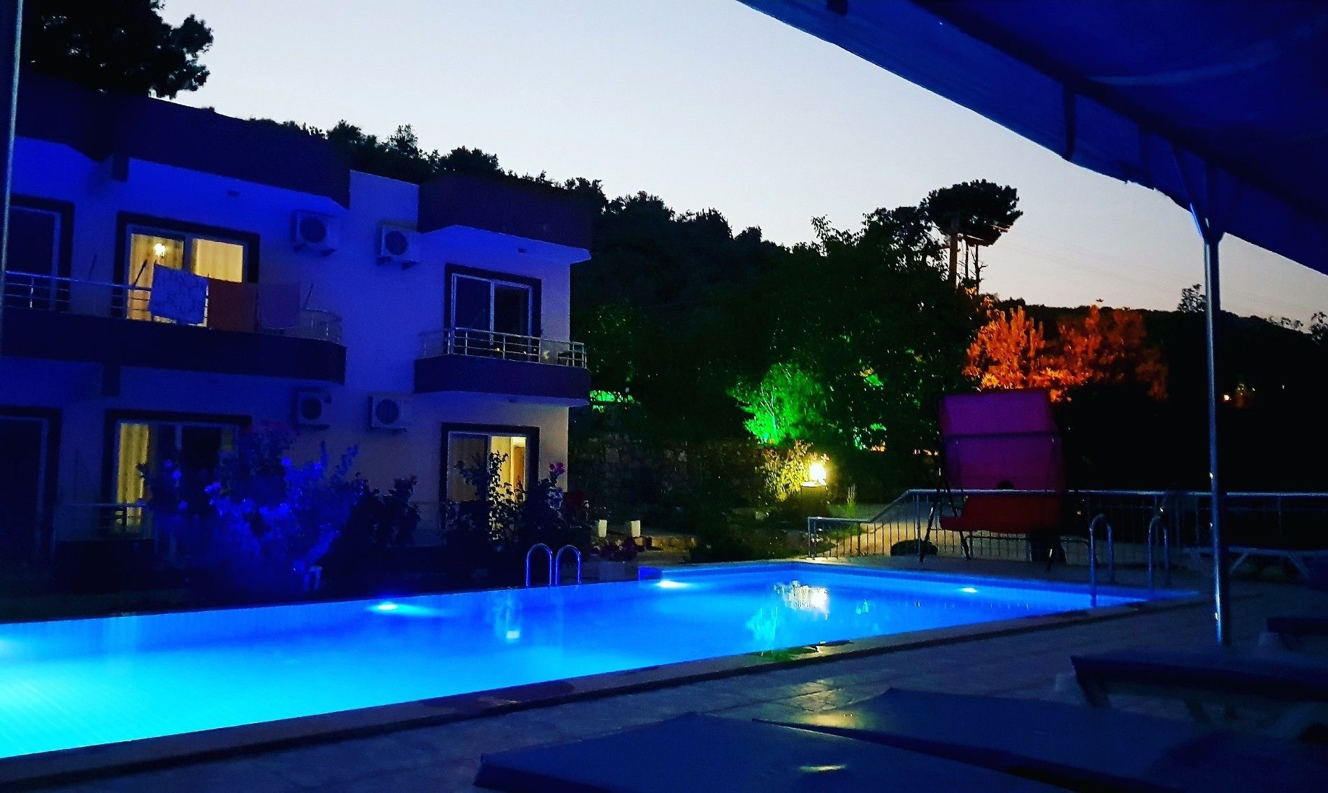 Fassade der Unterkunft