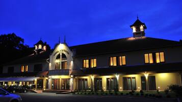 Front of property – evening/night