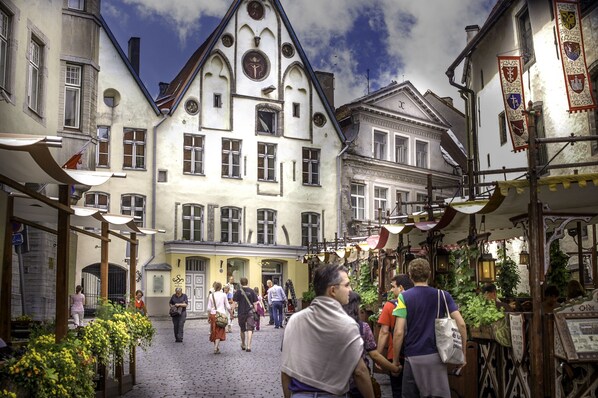 Fassade der Unterkunft