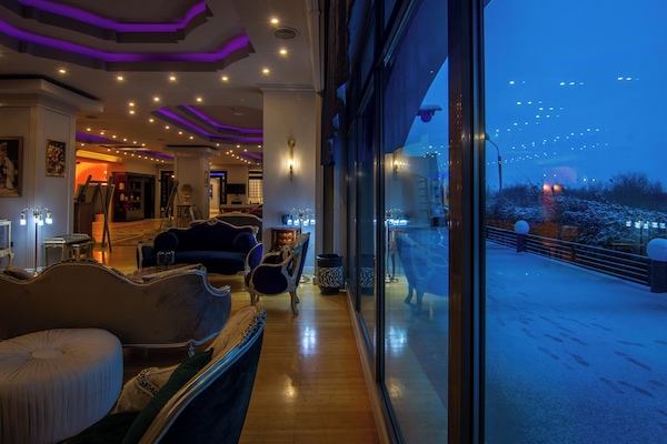 Sala de estar en el lobby
