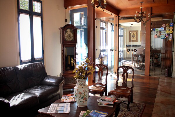 Lobby sitting area
