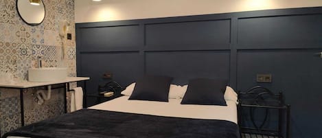 Memory-foam beds, free WiFi, bed sheets