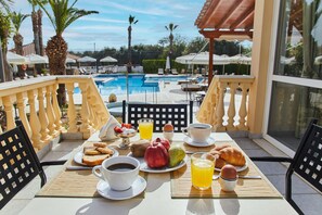 Breakfast for a fee