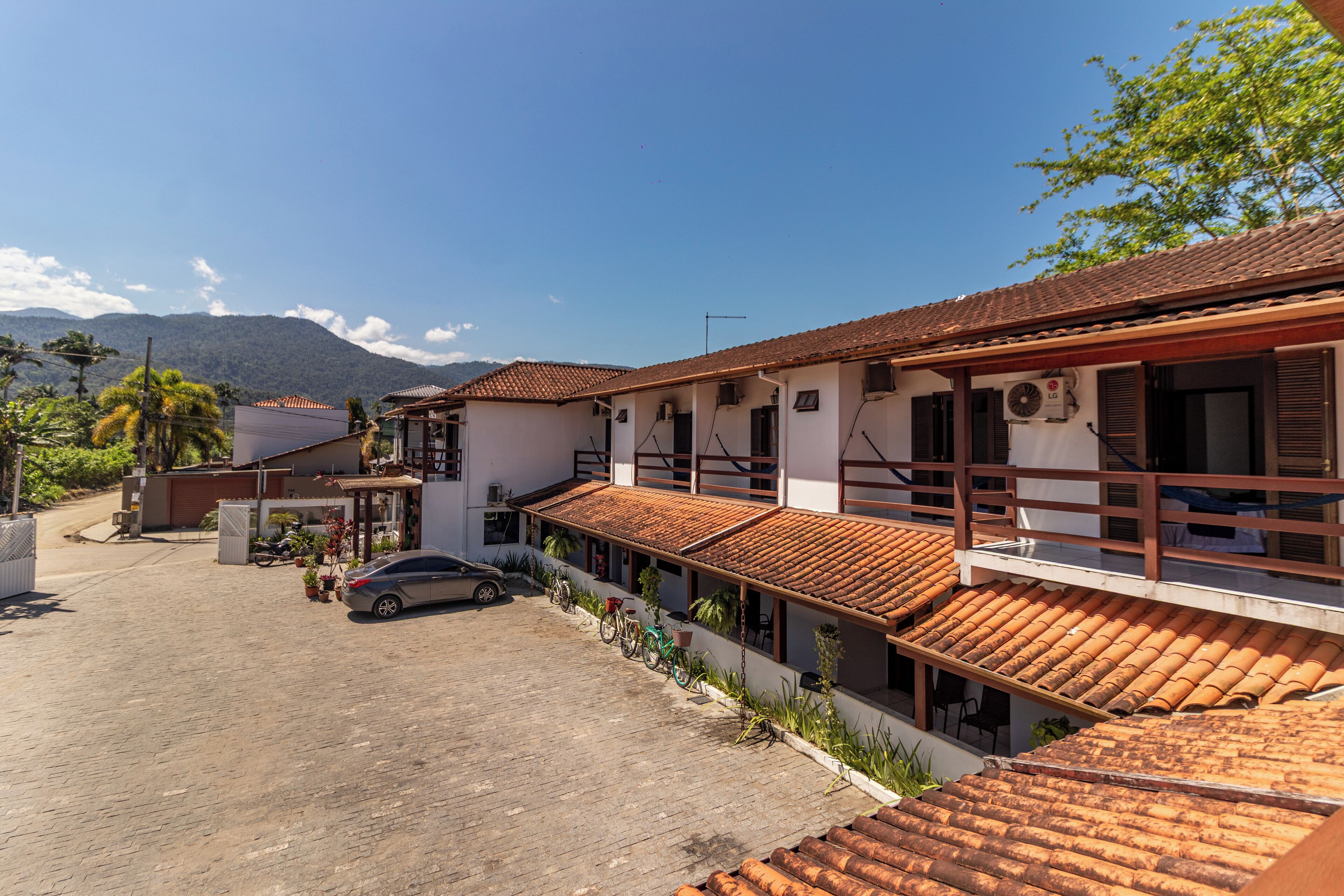 Facciata della struttura