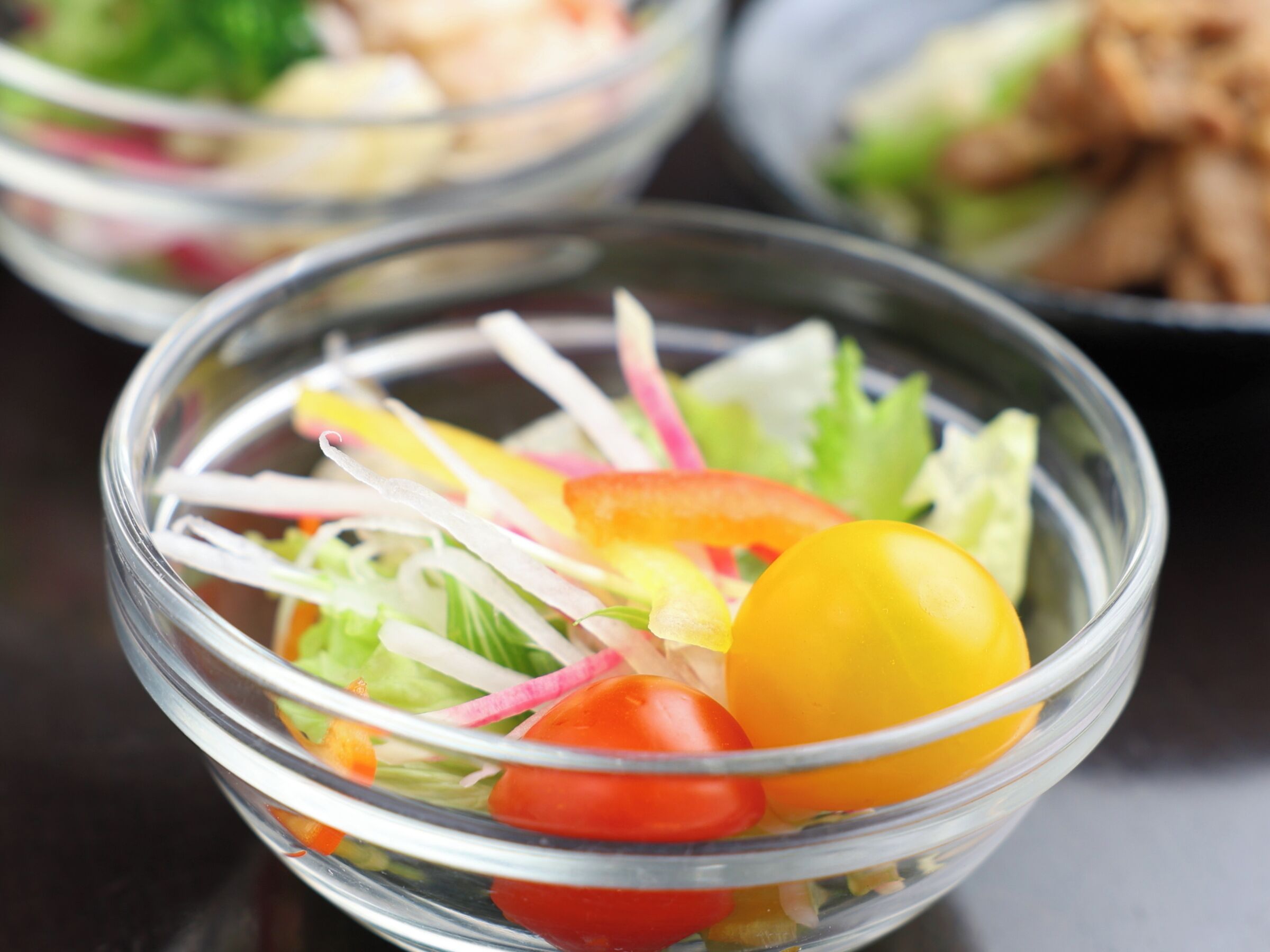 뷔페 아침 식사