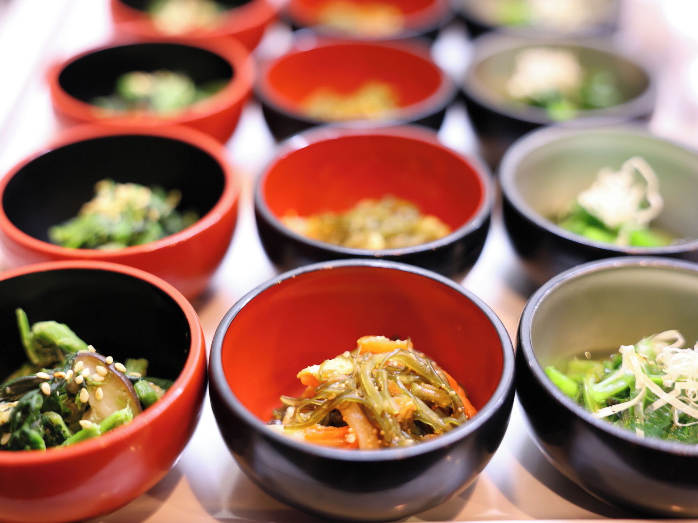 뷔페 아침 식사