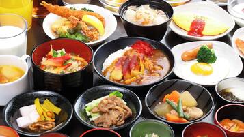 Daily buffet breakfast for a fee